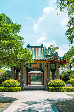嶺南園林的建筑后樂(lè)亭