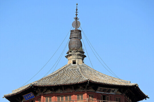 山西朔州應(yīng)縣木塔佛宮寺釋迦塔