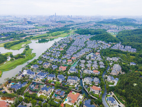紹興寶業(yè)四季園航拍