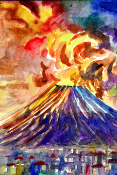 火山爆發(fā)