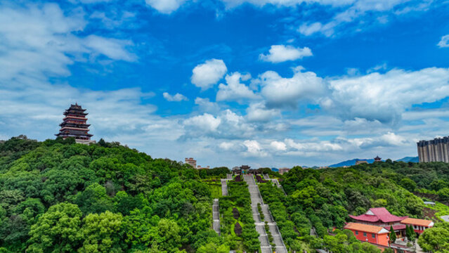 九江南山公園德化樓