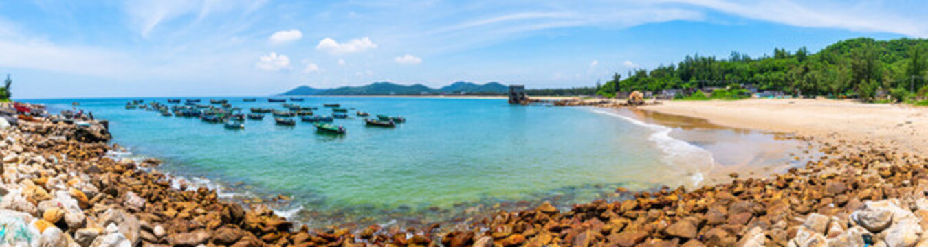 高清巨幅海灣全景