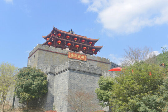 成都金龍湖風景區(qū)洛帶長城