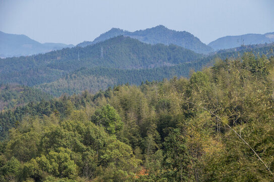 建甌云際山山嶺風(fēng)光