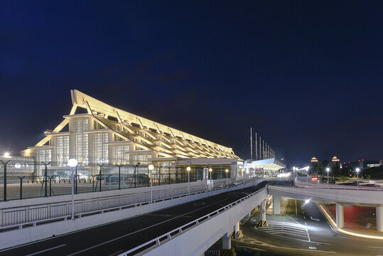 廈門高崎機(jī)場夜景