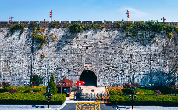 南京市明城墻中華門風(fēng)光