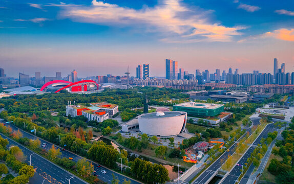南京市河西新城城市環(huán)境