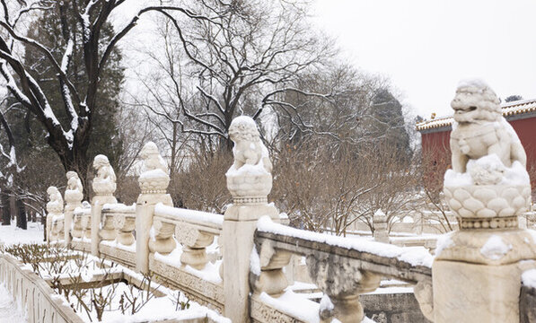 故宮斷魂橋雪景