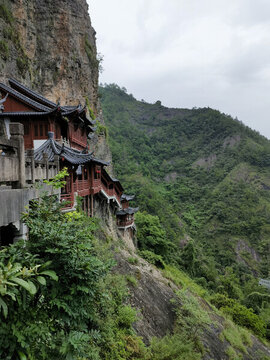 懸崖峭壁懸空寺