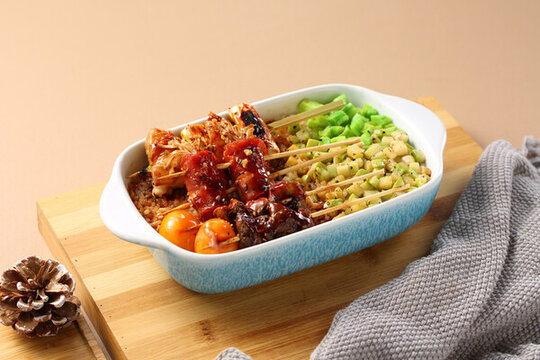 燒鳥串飯