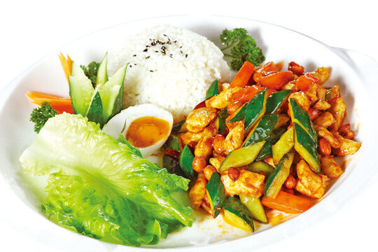 雞丁飯