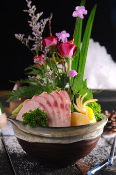 黃獅魚刺身