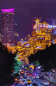 重慶洪崖洞夜景