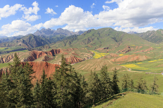 祁連山風(fēng)光