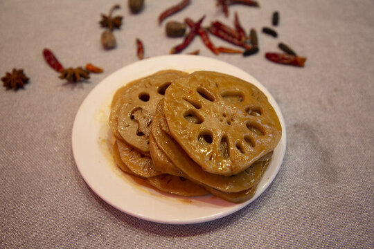 麻辣藕片