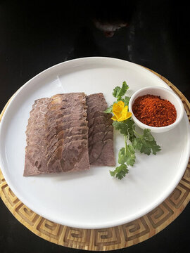 干拌牛肉
