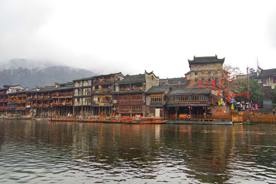 鳳凰古城建筑風(fēng)光
