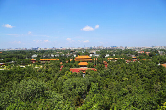 煤山鳥瞰