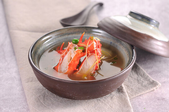 帝王蟹湯