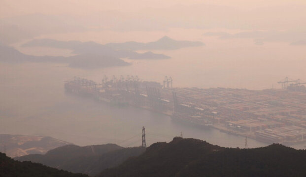 梅沙尖俯視鹽田港