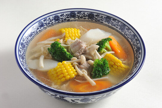 菌菇山藥湯