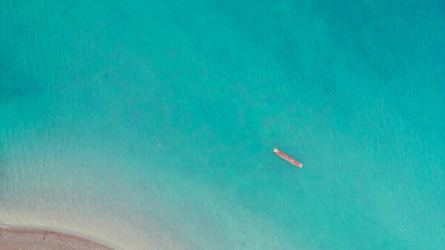 四川瀘沽湖航拍