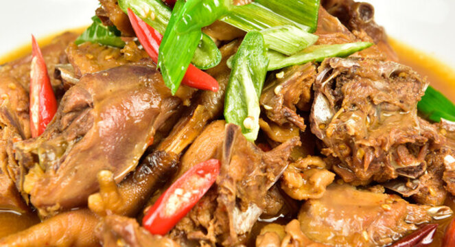 辣炒鴨肉