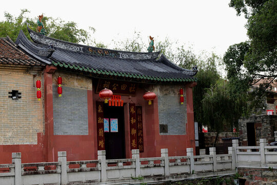 南社古村祠堂建筑