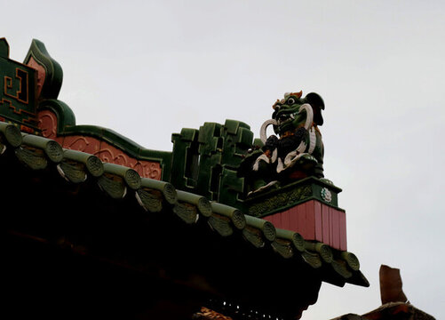 嶺南建筑檐角獸