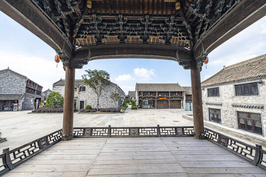 古建筑古戲臺(tái)