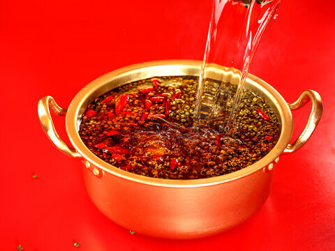重慶火鍋冒菜麻辣燙椒麻鍋底