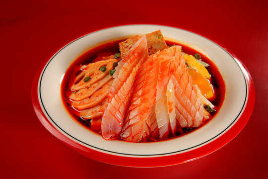 重慶火鍋冒菜麻辣燙魷魚套餐