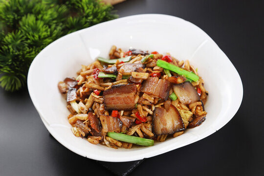 干蘿卜臘肉