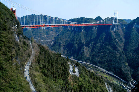 湘西矮寨特大懸索橋