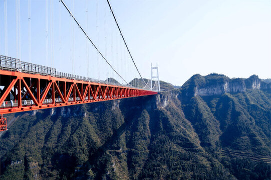 湘西矮寨特大懸索橋