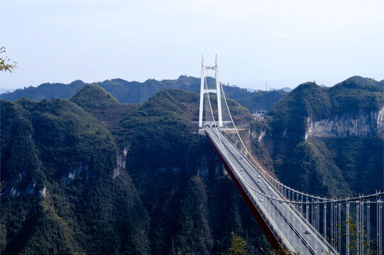湘西矮寨特大懸索橋