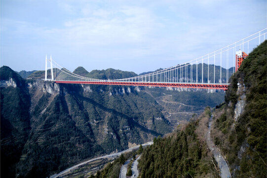 湘西矮寨特大懸索橋