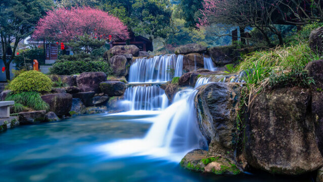蘭溪地下長(zhǎng)河六洞山瀑布梅光