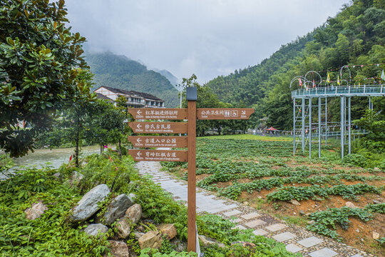 景點(diǎn)導(dǎo)向牌