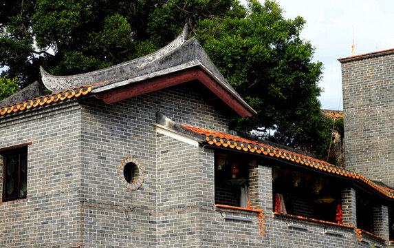 南社古村嶺南建筑