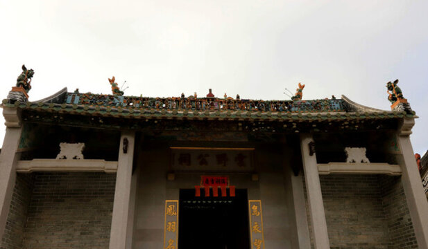 東莞南社明清古村祠堂建筑