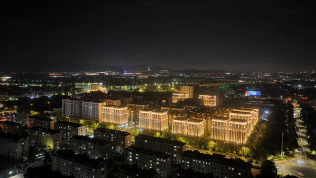 青島城陽流亭企業(yè)總部夜景