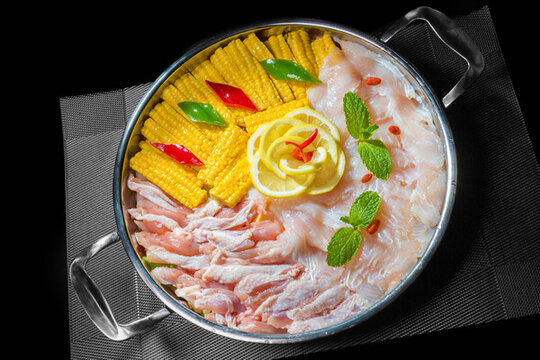 魚片雞肉玉米煲