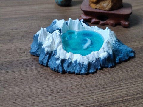 雪山天池小白魚