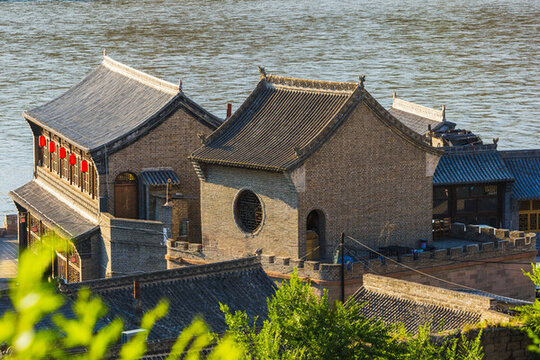 黃昏的磧口古鎮(zhèn)