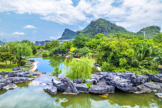 桂林電子科技大學(xué)校園