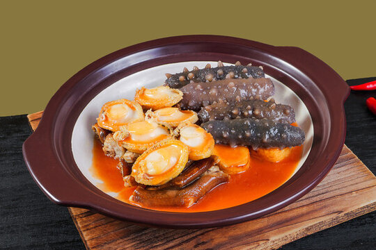 鮑魚(yú)燴三寶