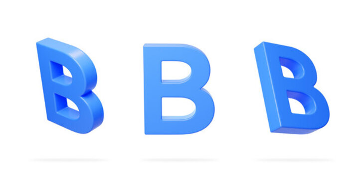 英文字B拼音拼寫語言3D