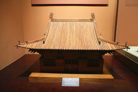 鎮(zhèn)國寺萬佛殿模型