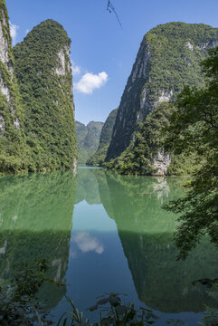 青山山水江河自然風光